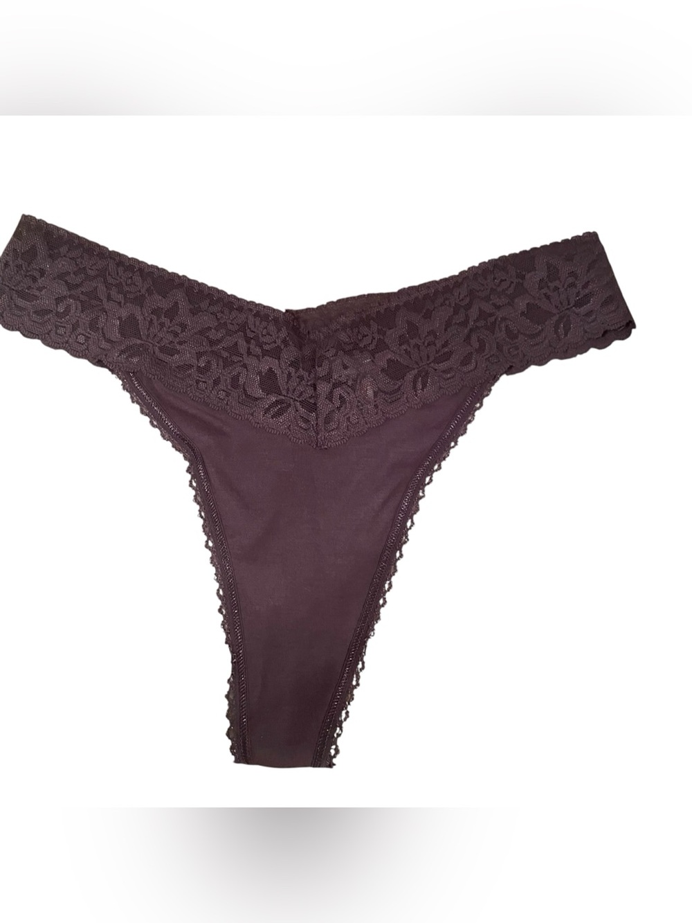 NWT New Soma Lace Thong Small